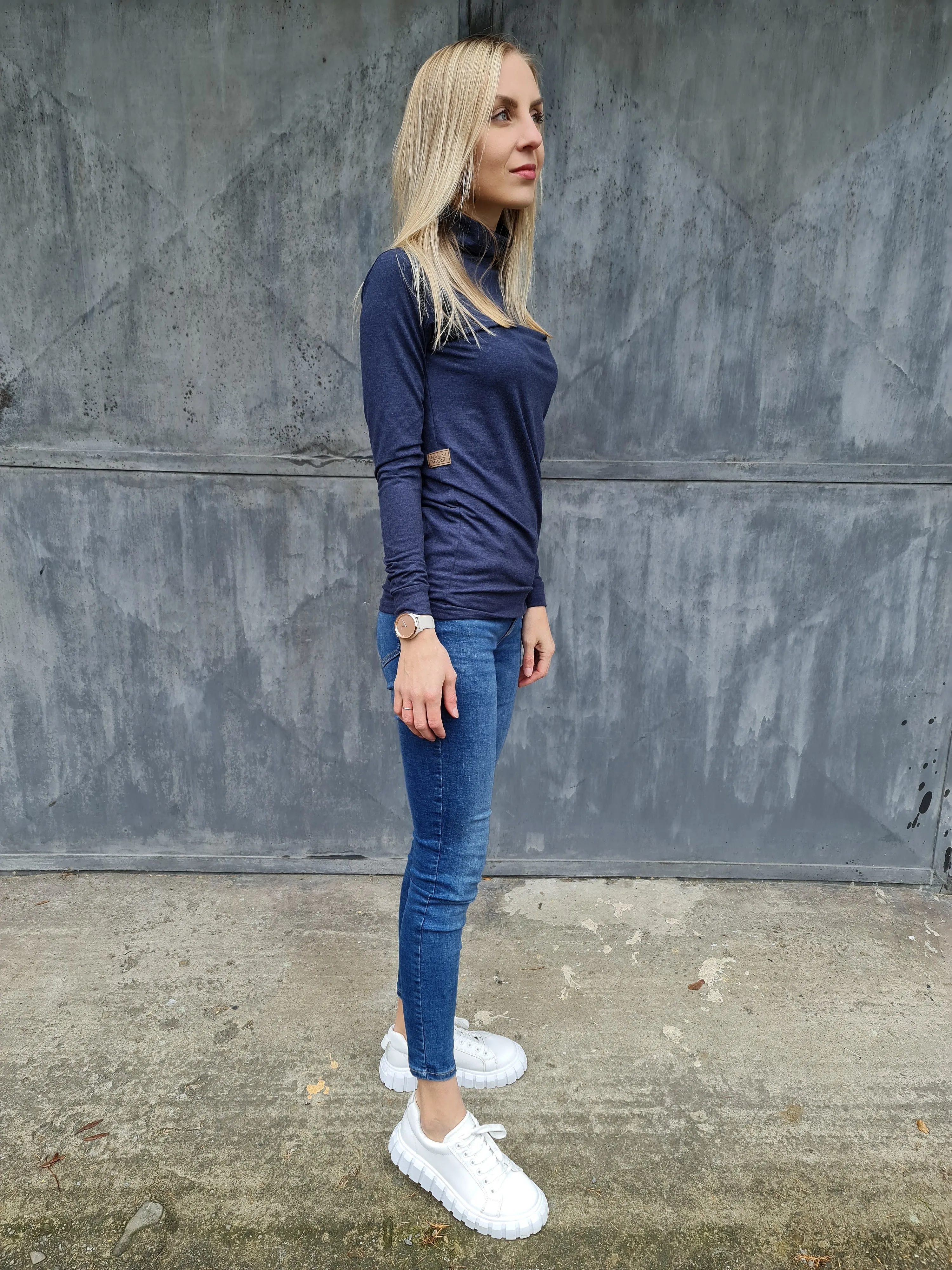 T-Shirt M.ASCH-Be original At Home LS - Jeans - women´s