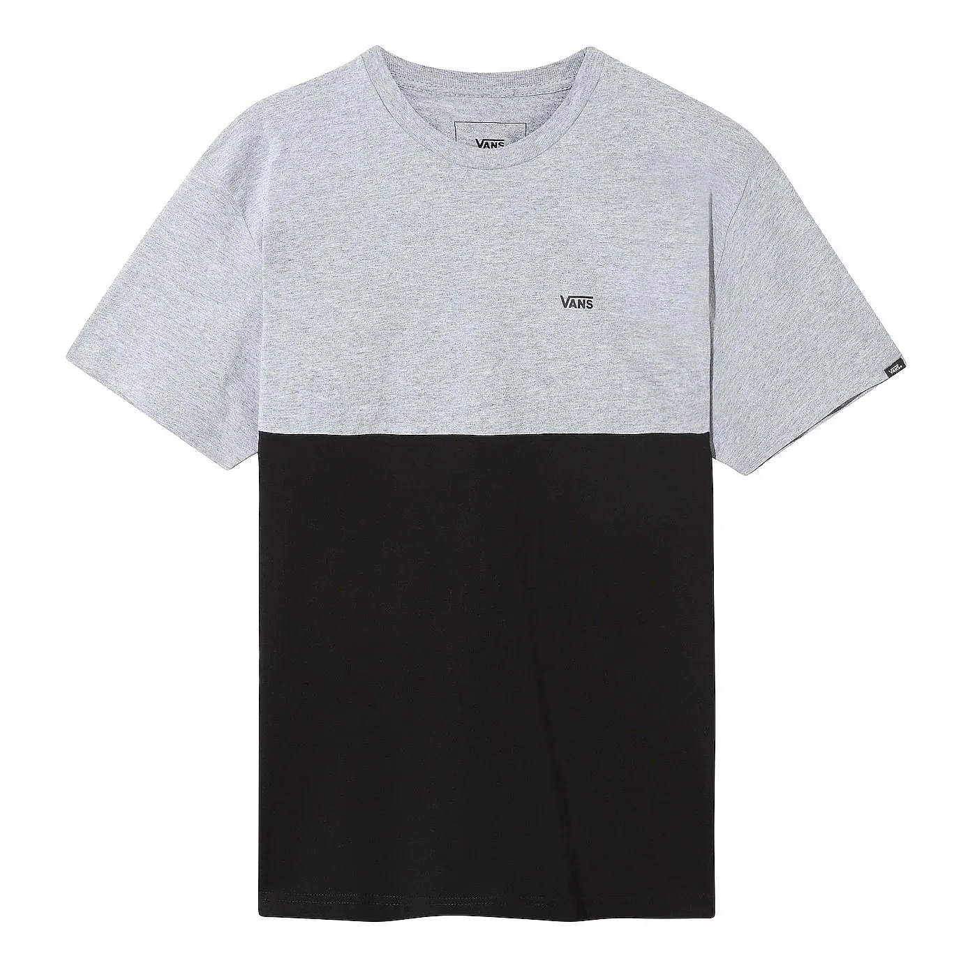 T-Shirt Vans Colorblock - Athletic Heather/Black - men´s