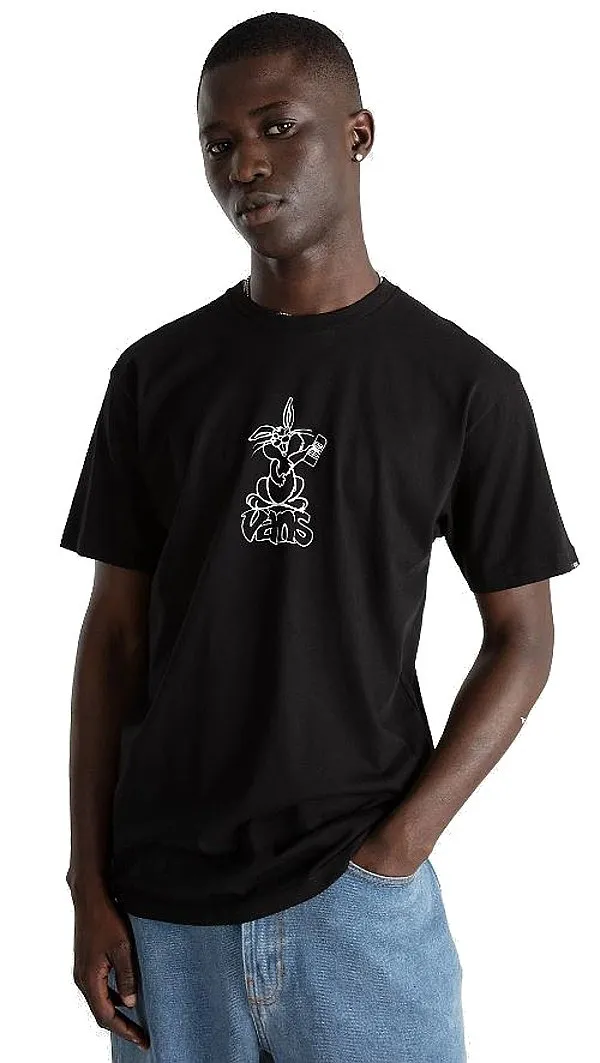 T-Shirt Vans Crazy Eddy - Black - men´s