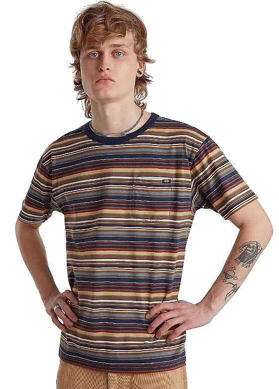 T-Shirt Vans Cullen - Dress Blues/Coffee Liquer - men´s