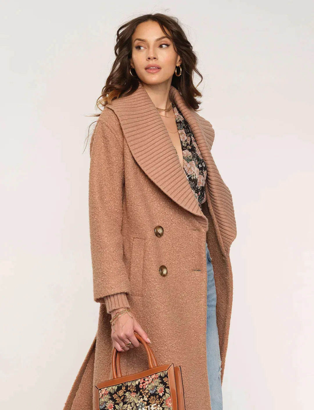 The Laria Coat by Heartloom - Camel