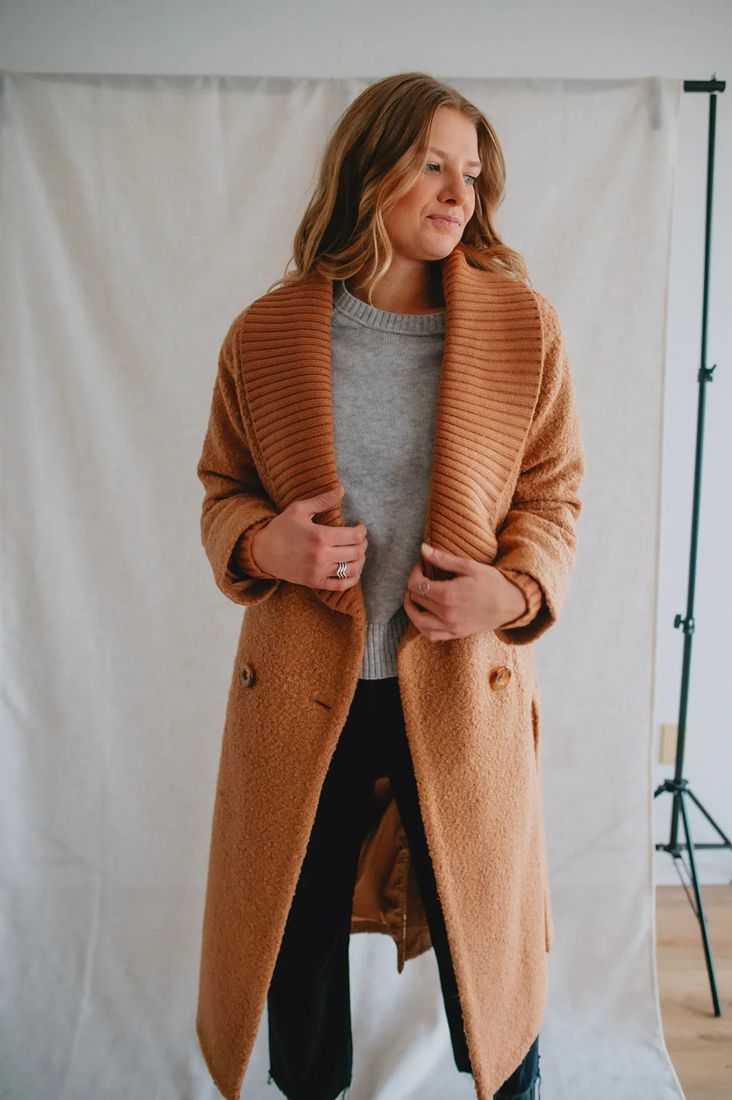 The Laria Coat by Heartloom - Camel