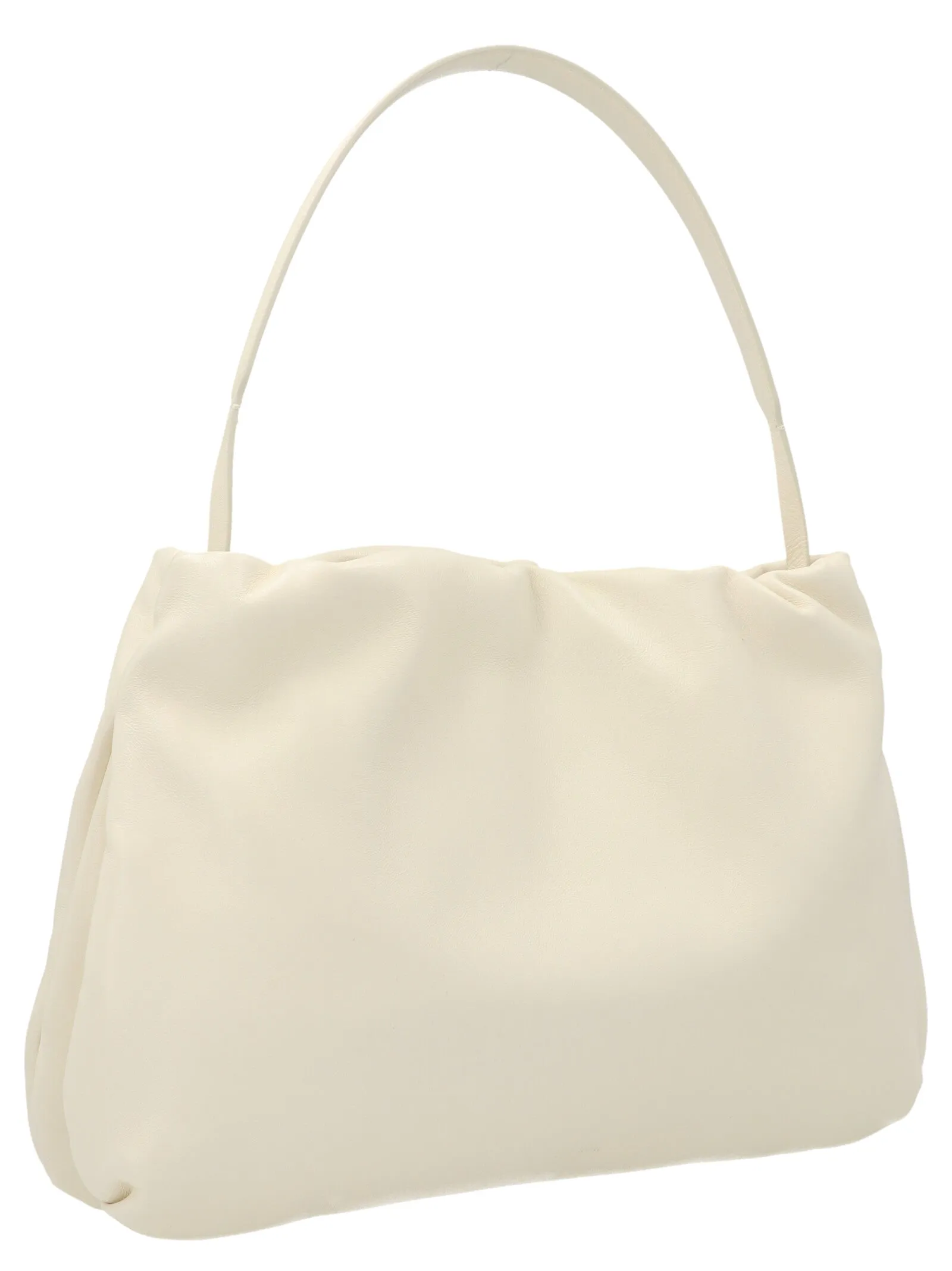 The Row Bourse Ruched Shoulder Bag