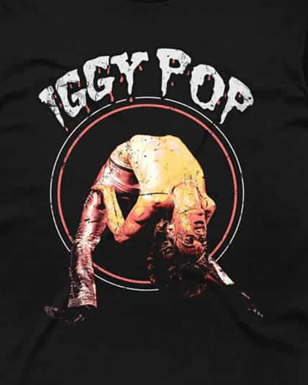 The Stooges - Iggy Pop Back Arch T-Shirt