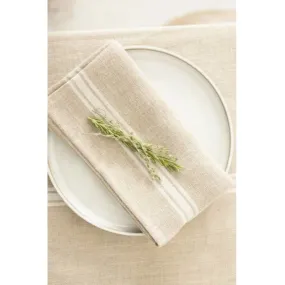 Thieffry White Linen Napkins