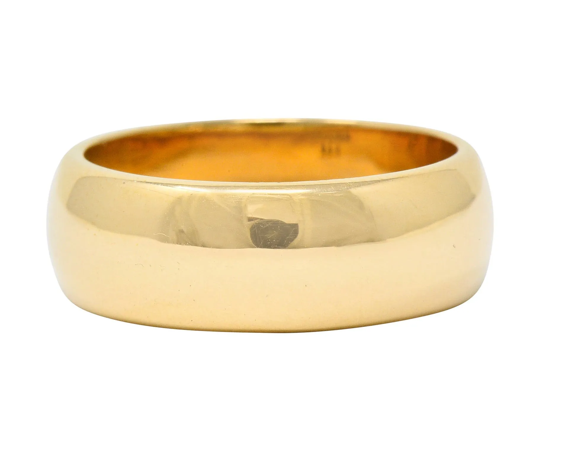 Tiffany & Co. 14 Karat Gold Unisex Vintage Wedding Band Ring