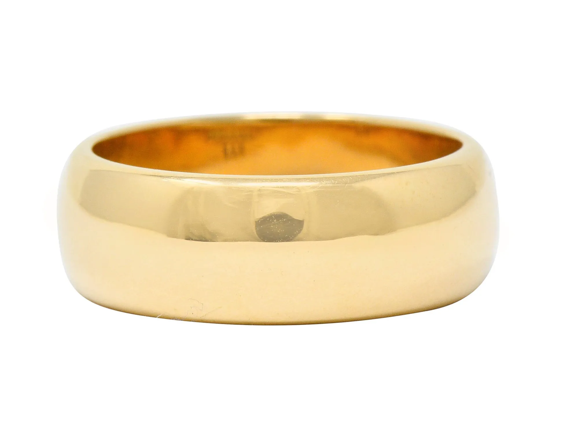 Tiffany & Co. 14 Karat Gold Unisex Vintage Wedding Band Ring