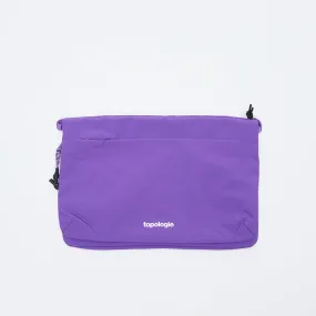 Topologie - Wares Bags Flat Sacoche Small (Electric Purple Papery)