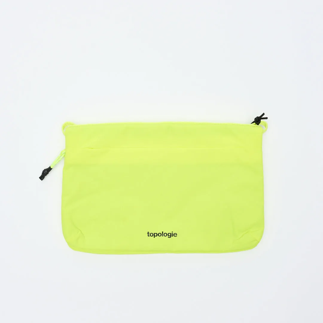 Topologie - Wares Bags Flat Sacoche Small (Neon Yellow Papery)