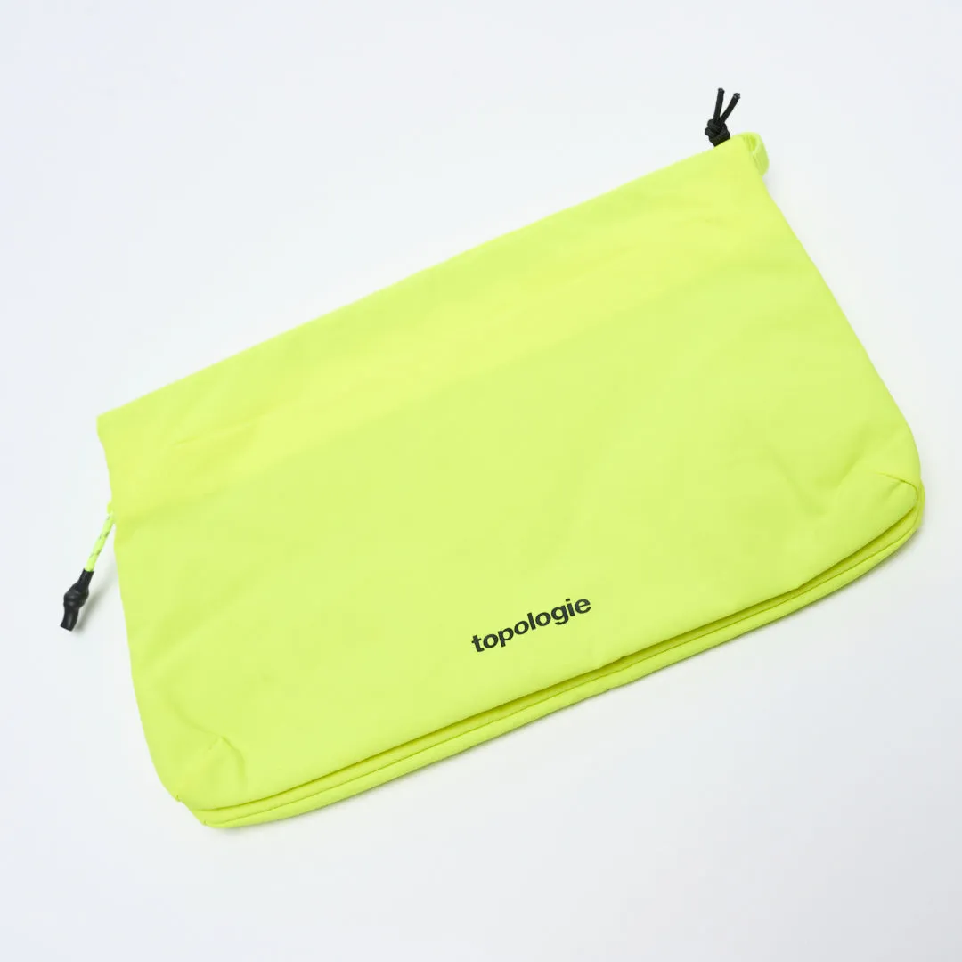 Topologie - Wares Bags Flat Sacoche Small (Neon Yellow Papery)