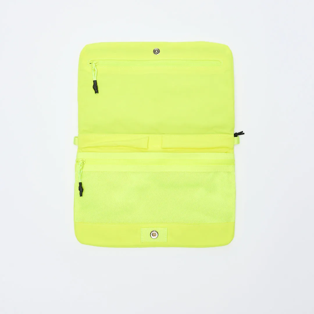 Topologie - Wares Bags Flat Sacoche Small (Neon Yellow Papery)