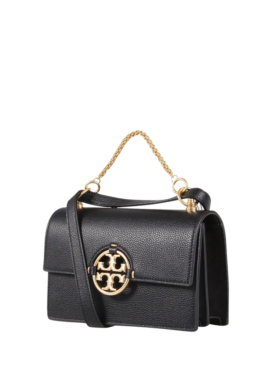 Tory Burch Miller Logo Plaque Small Shoulder Bag