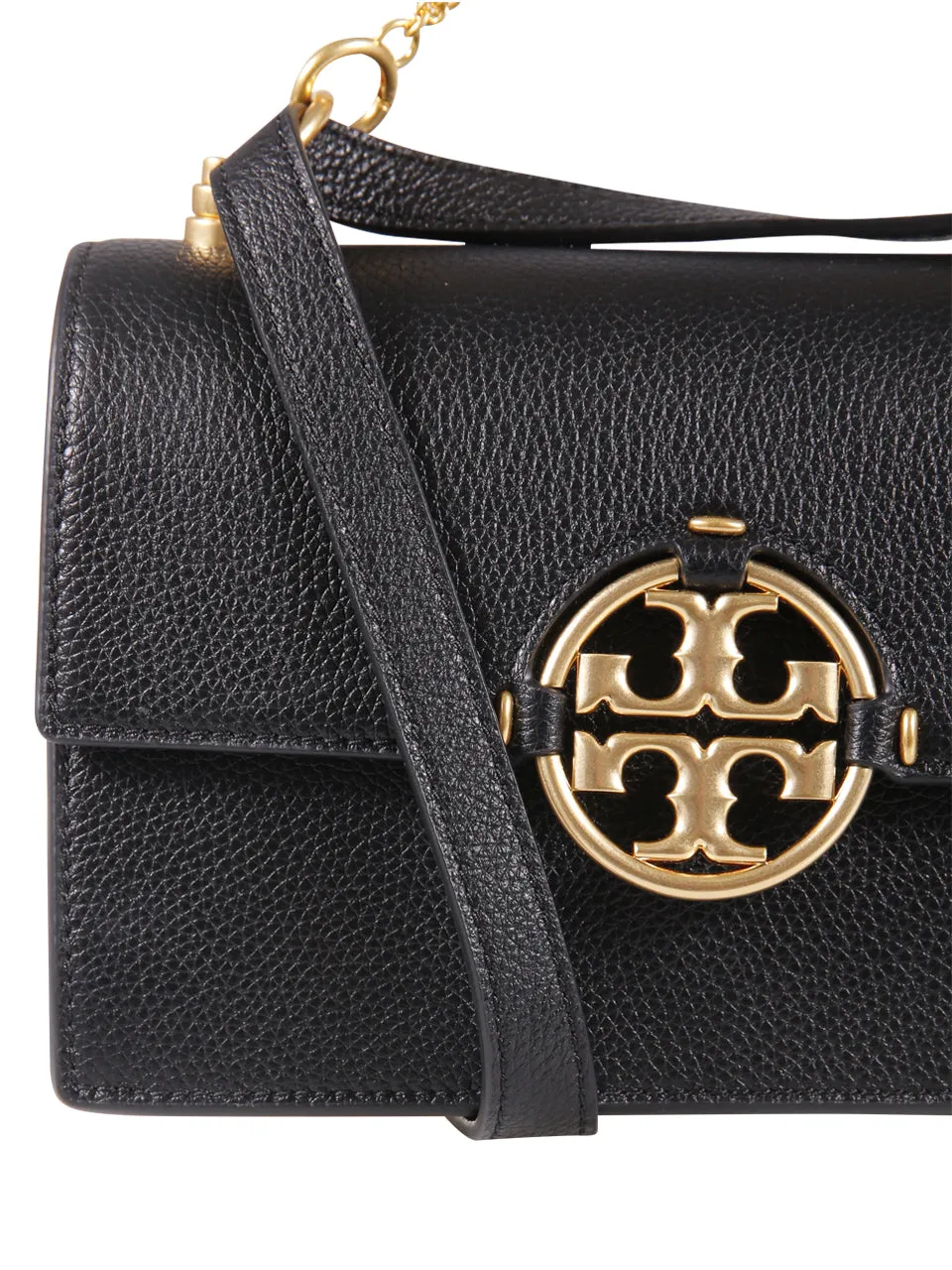 Tory Burch Miller Logo Plaque Small Shoulder Bag