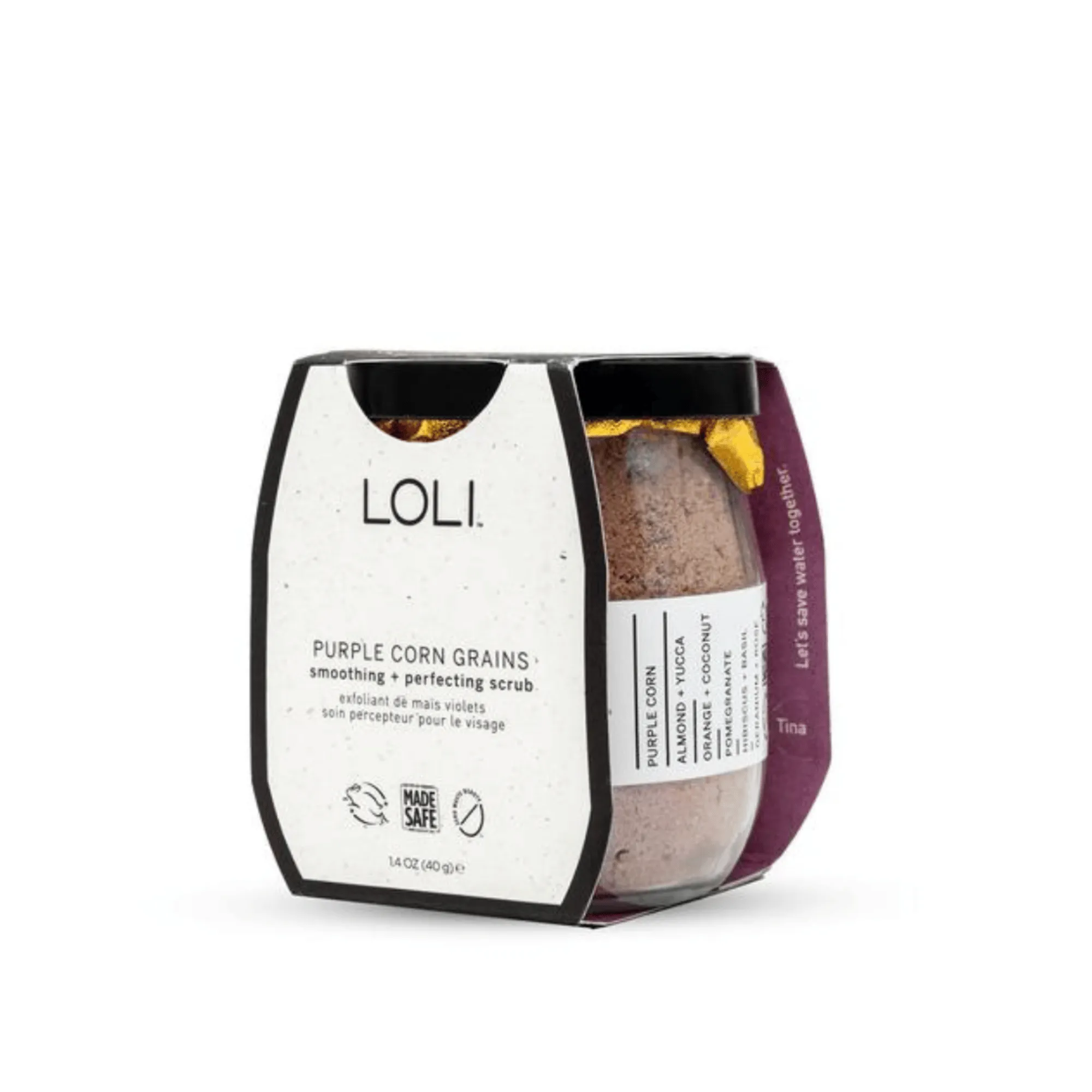 Trial size for LOLI Beauty Purple Corn Grains