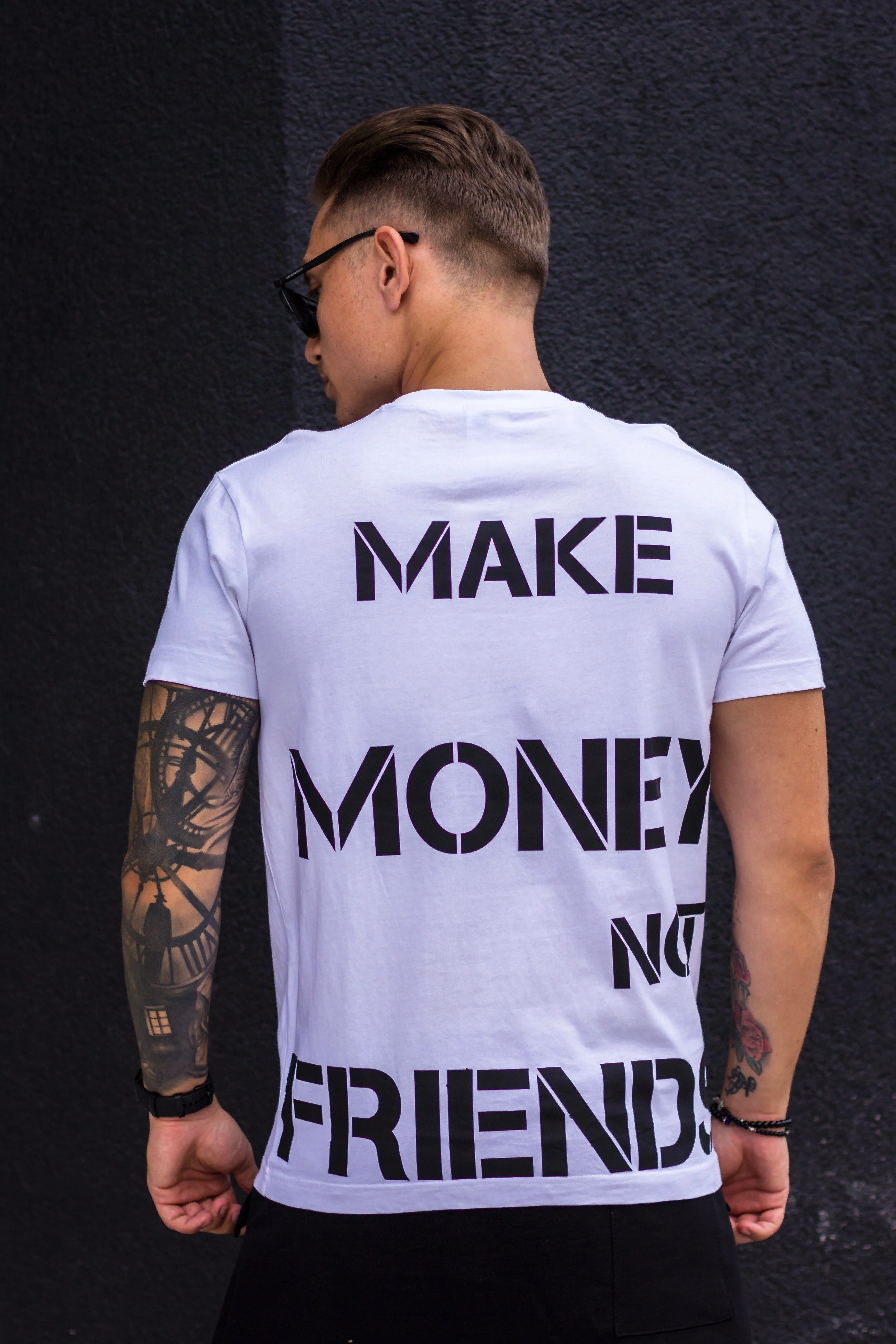 Tricou Money White