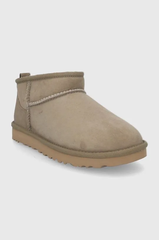 UGG suede snow boots brown color