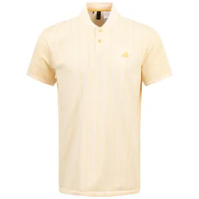 Ultimate365 Regular Fit Tour Blade Collar Primeknit Polo Ivory - SS24