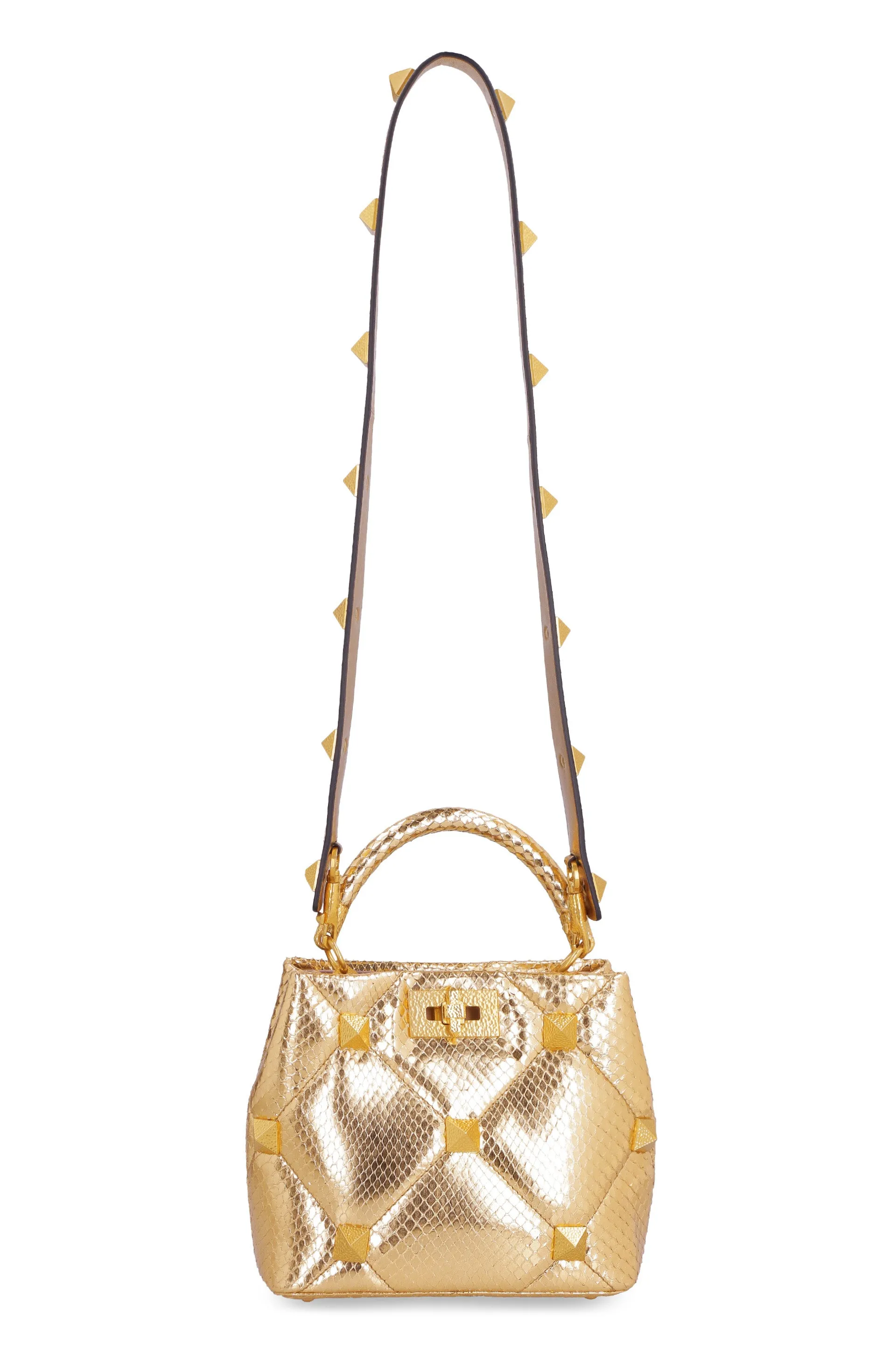 Valentino Garavani Roman Stud Top Handle Tote Bag