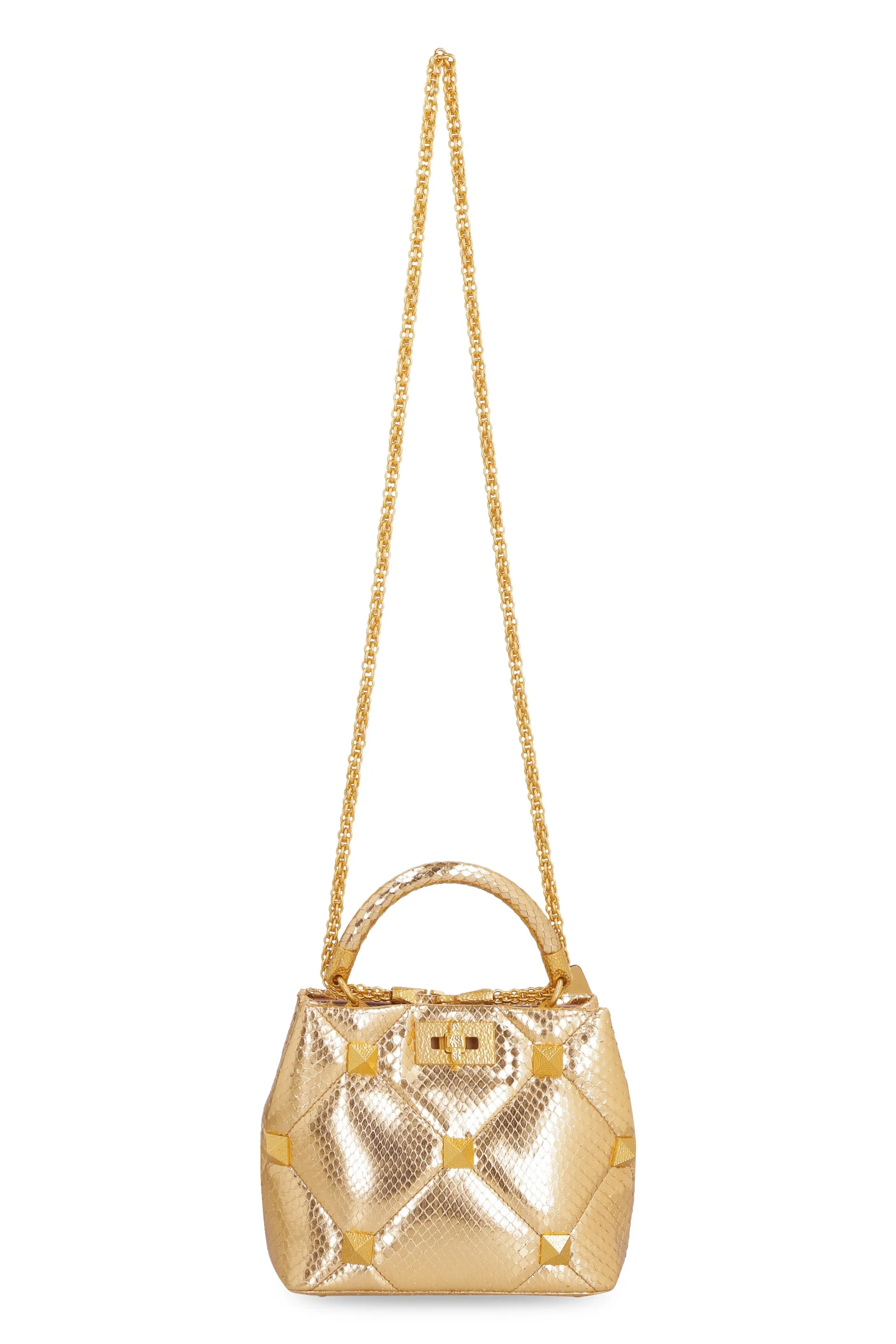 Valentino Garavani Roman Stud Top Handle Tote Bag