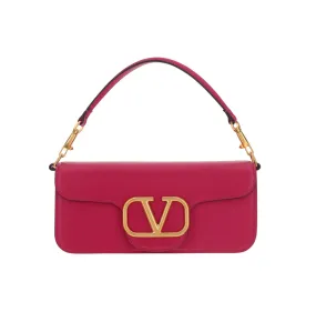 Valentino VLogo Plaque Shoulder Bag