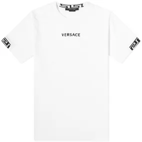 Versace Sleeve Tab Logo TeeWhite