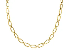 Vintage 14 Karat Yellow Gold 31 Inch Unisex Chain Necklace