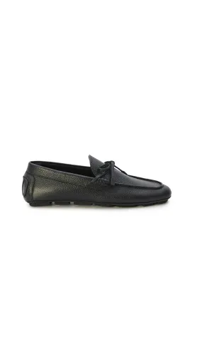 VLogo Signature Driving loafers - Black