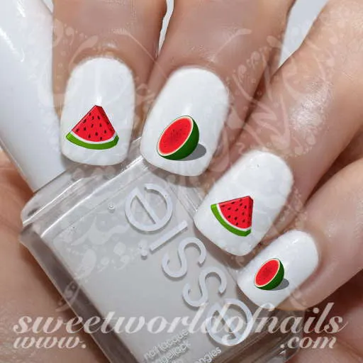 Watermelon Nail Art Nail Water Decals Water Slides