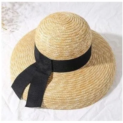 Wide Straw Brim Hat