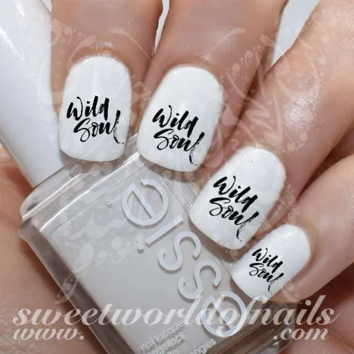 Wild Soul Nail Art Nail Water Decals