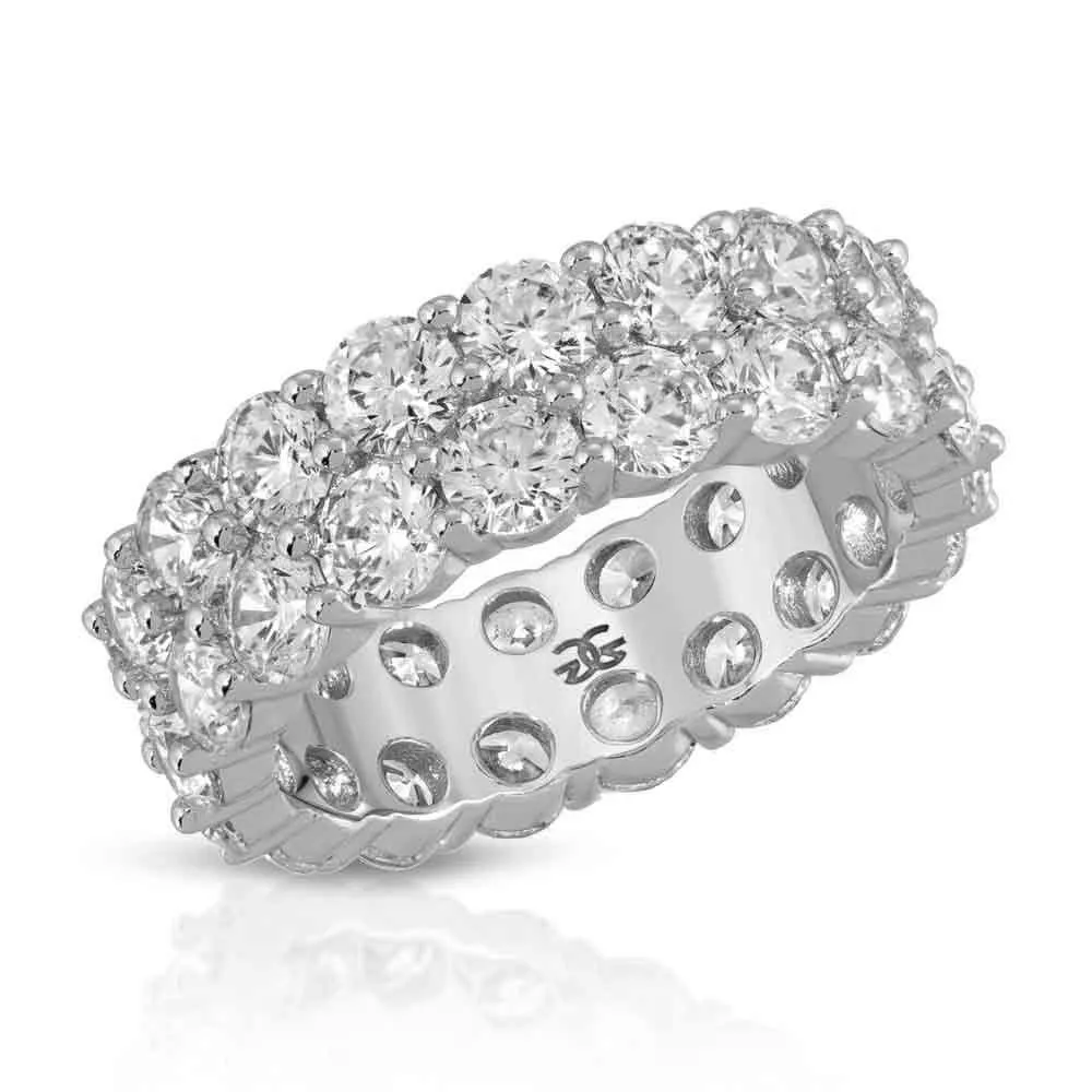 Women's Diamond Dual Eternity Ring