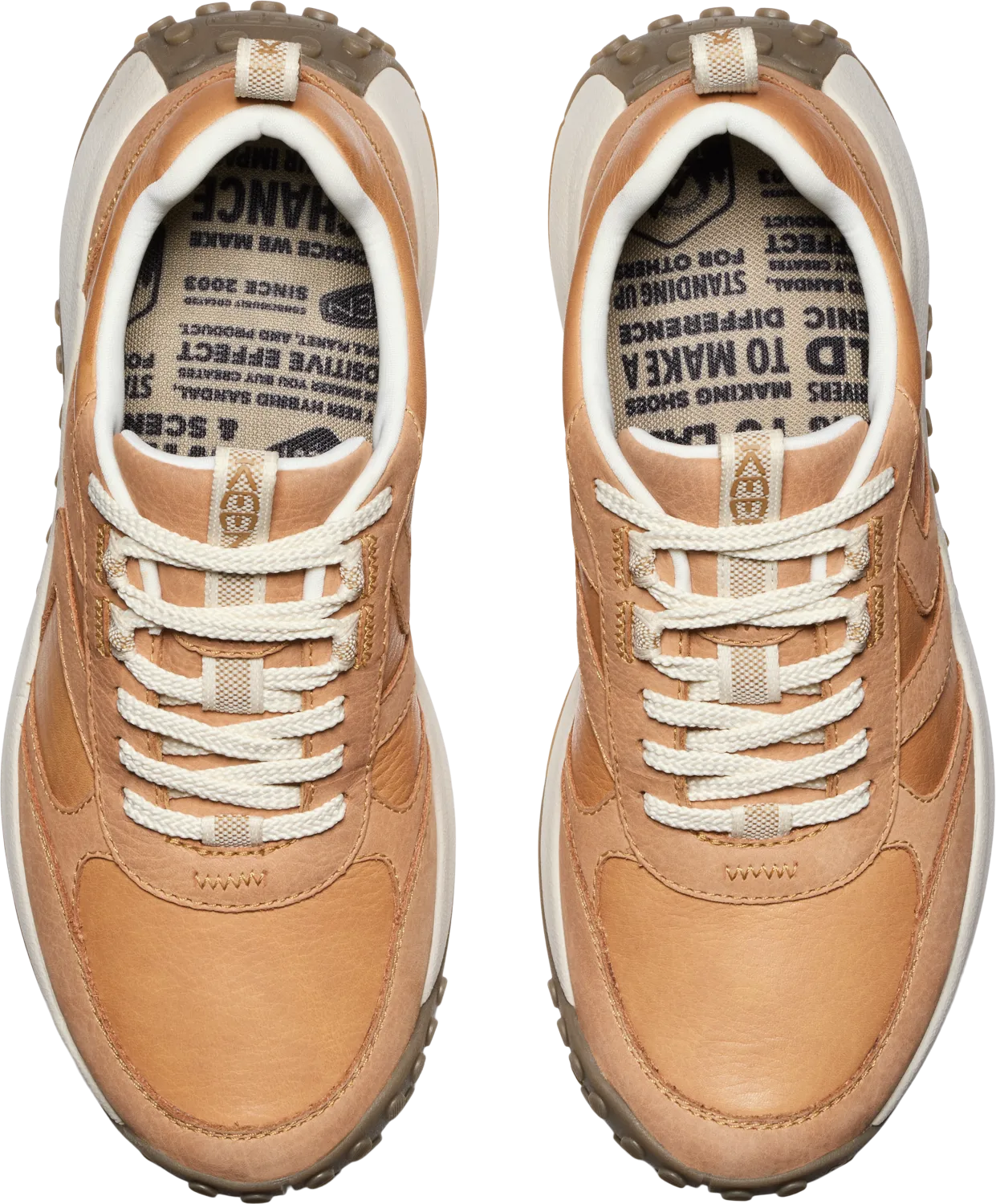  Women's KS86 Leather Sneaker in Natural/Birch  