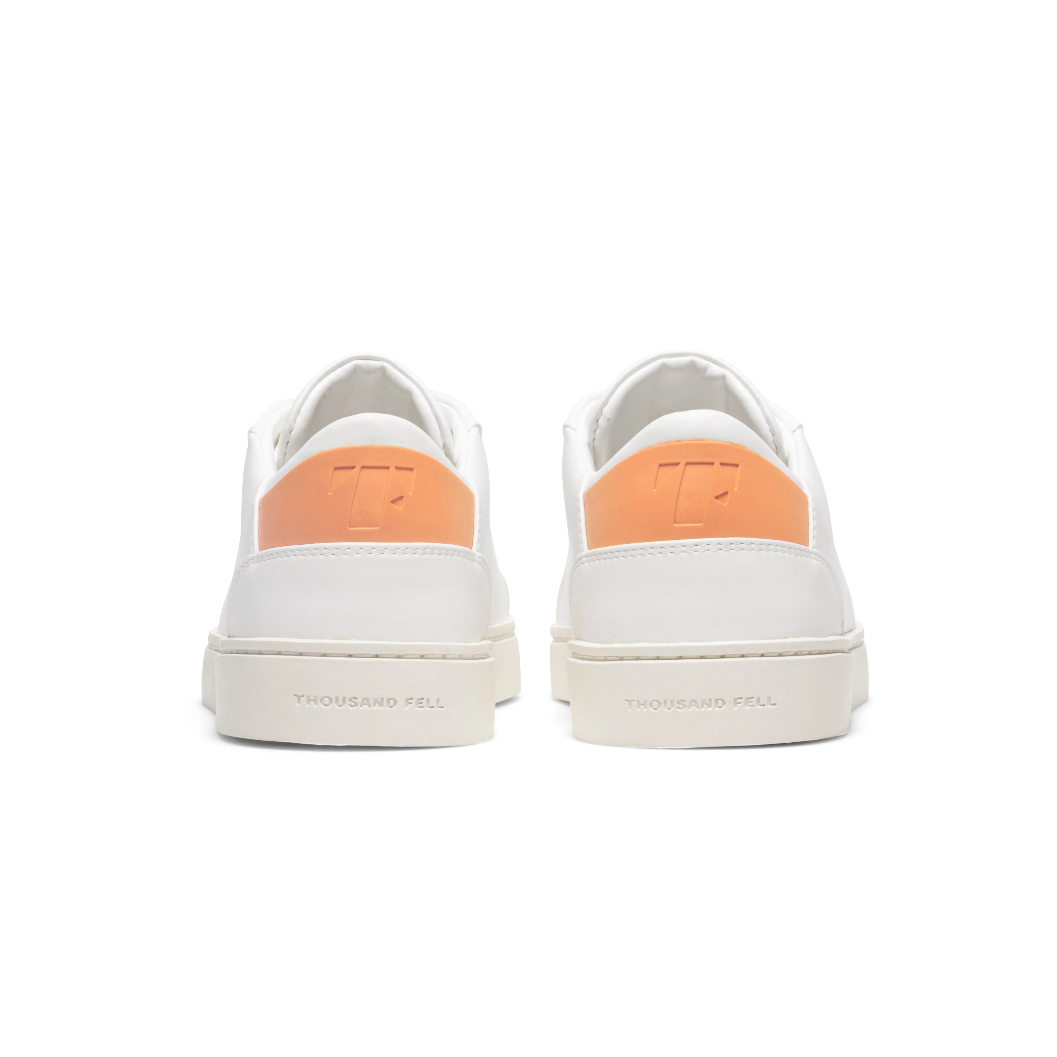 Women's Lace Up | White-Crush Orange