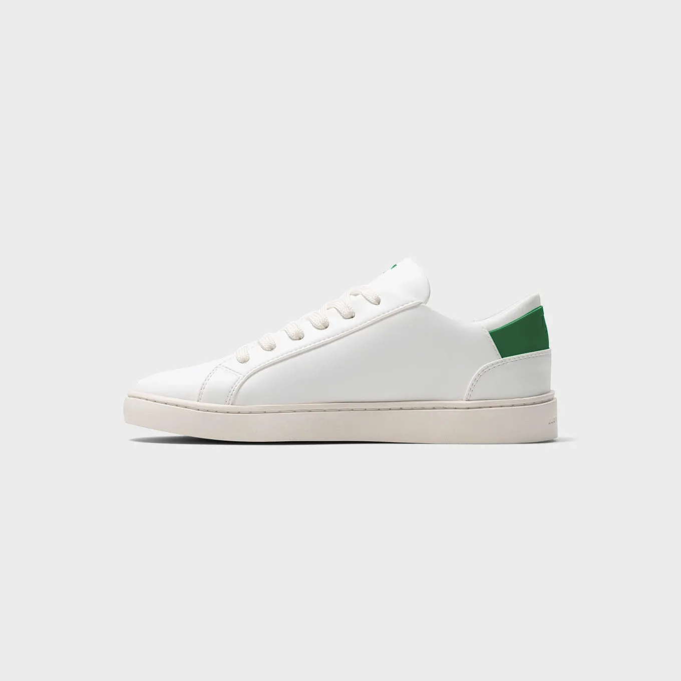 Women's Lace Up | White-Kelly Green