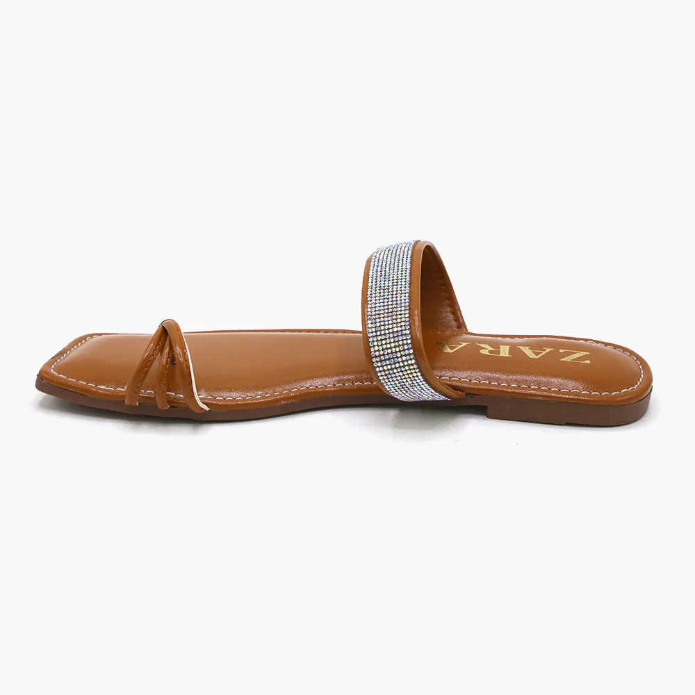 Women's Slipper - Mustard