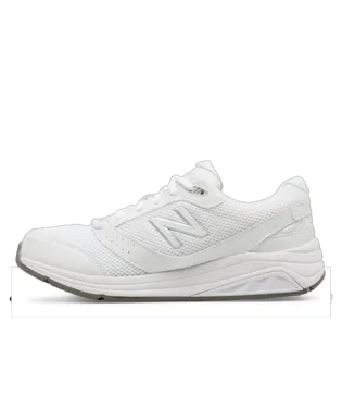  Women's Walking 928 White Mesh Lace Up V3  