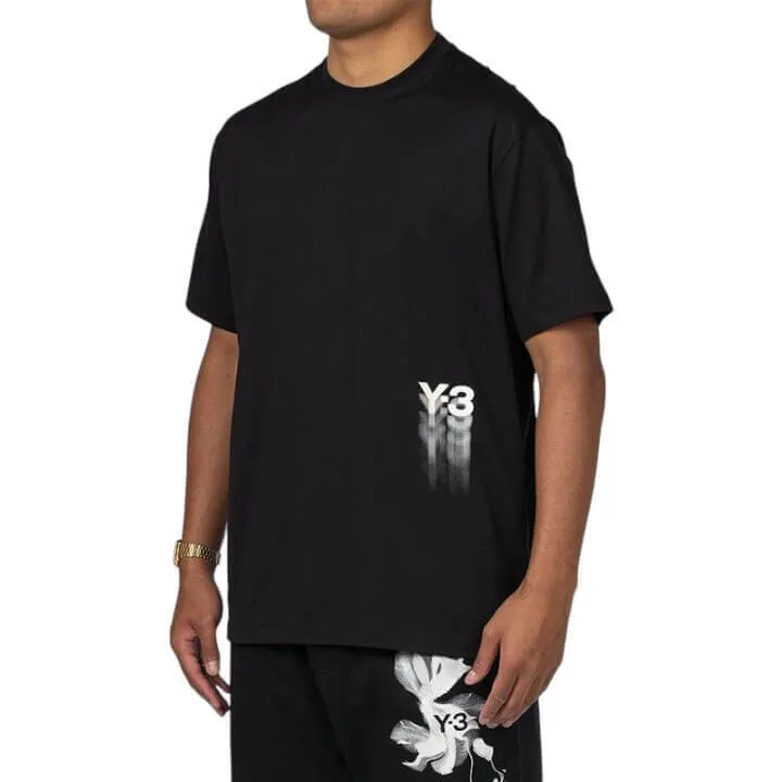 Y-3  |Crew Neck Unisex Street Style Plain Cotton Short Sleeves