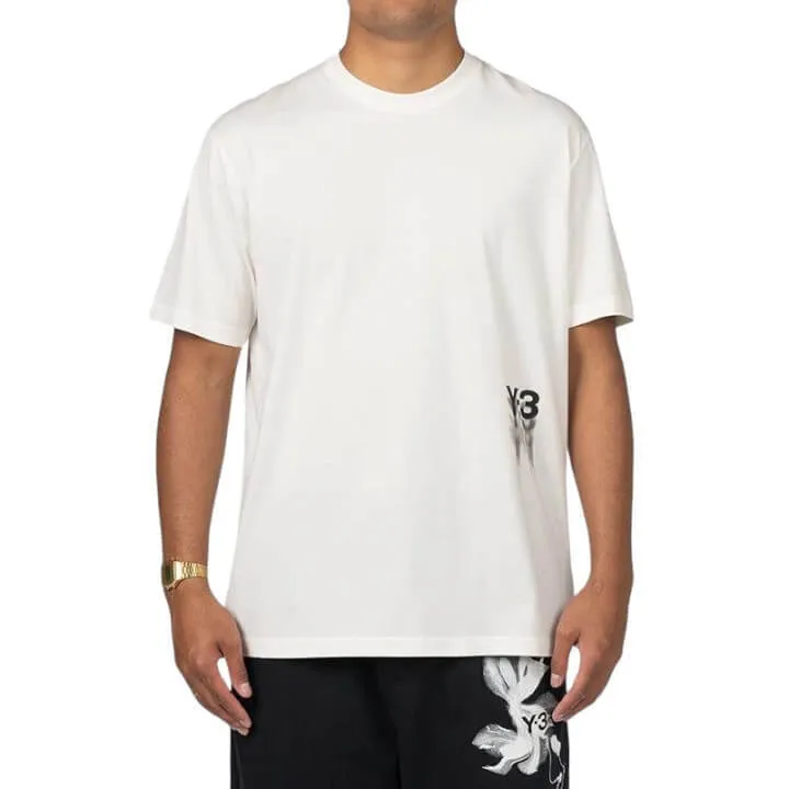 Y-3  |Crew Neck Unisex Street Style Plain Cotton Short Sleeves