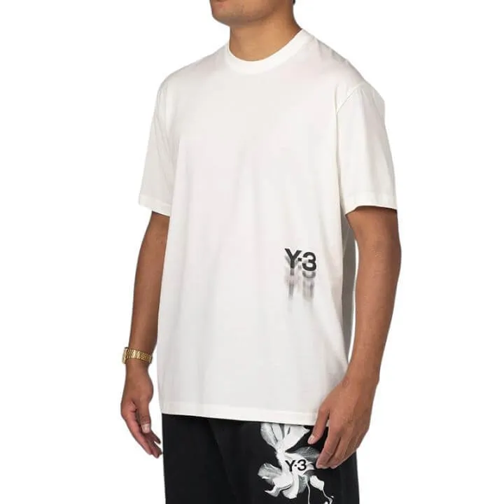 Y-3  |Crew Neck Unisex Street Style Plain Cotton Short Sleeves