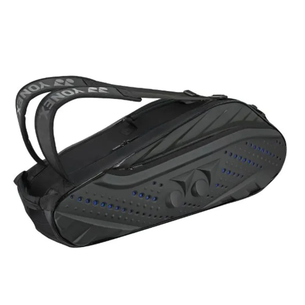 YONEX 2226 Black Edition Badminton Kit Bag (Black/Dazzling Blue)