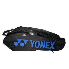 YONEX 2226 Black Edition Badminton Kit Bag (Black/Dazzling Blue)