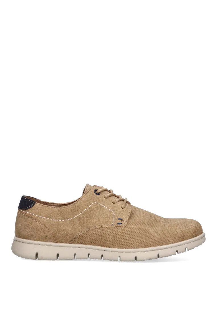 ZAPATO CASUAL ETIKA FIGUERAL 60901 HOMBRE, TAUPE