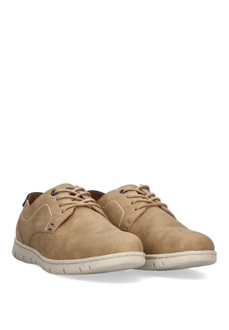 ZAPATO CASUAL ETIKA FIGUERAL 60901 HOMBRE, TAUPE